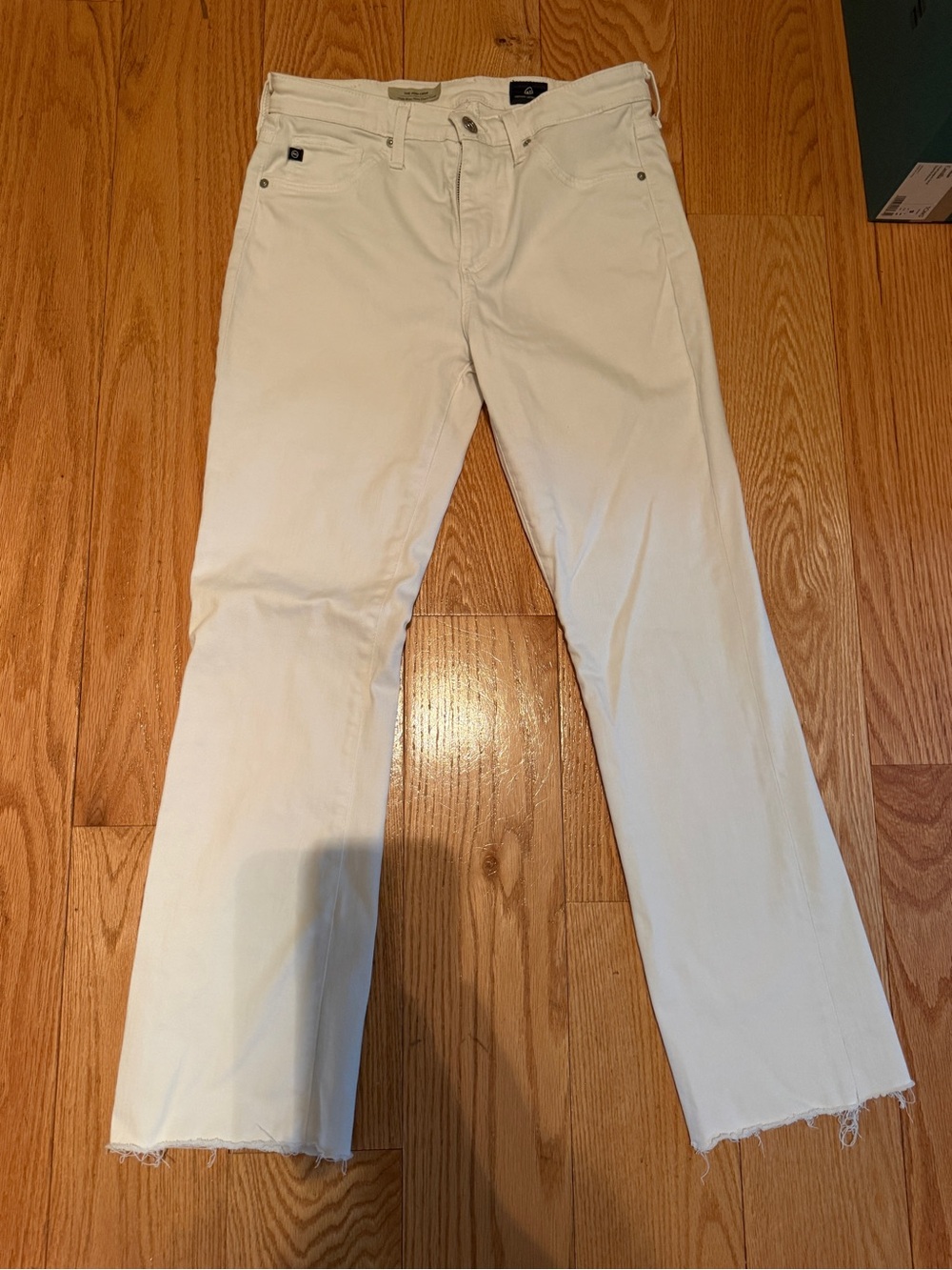 AG Jodi Crop - cream size 27